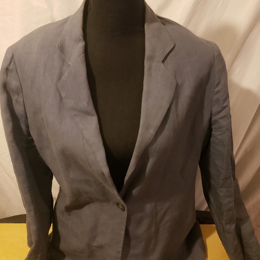Giorgio Armani Fully Lined Single Button Blazer - image 1